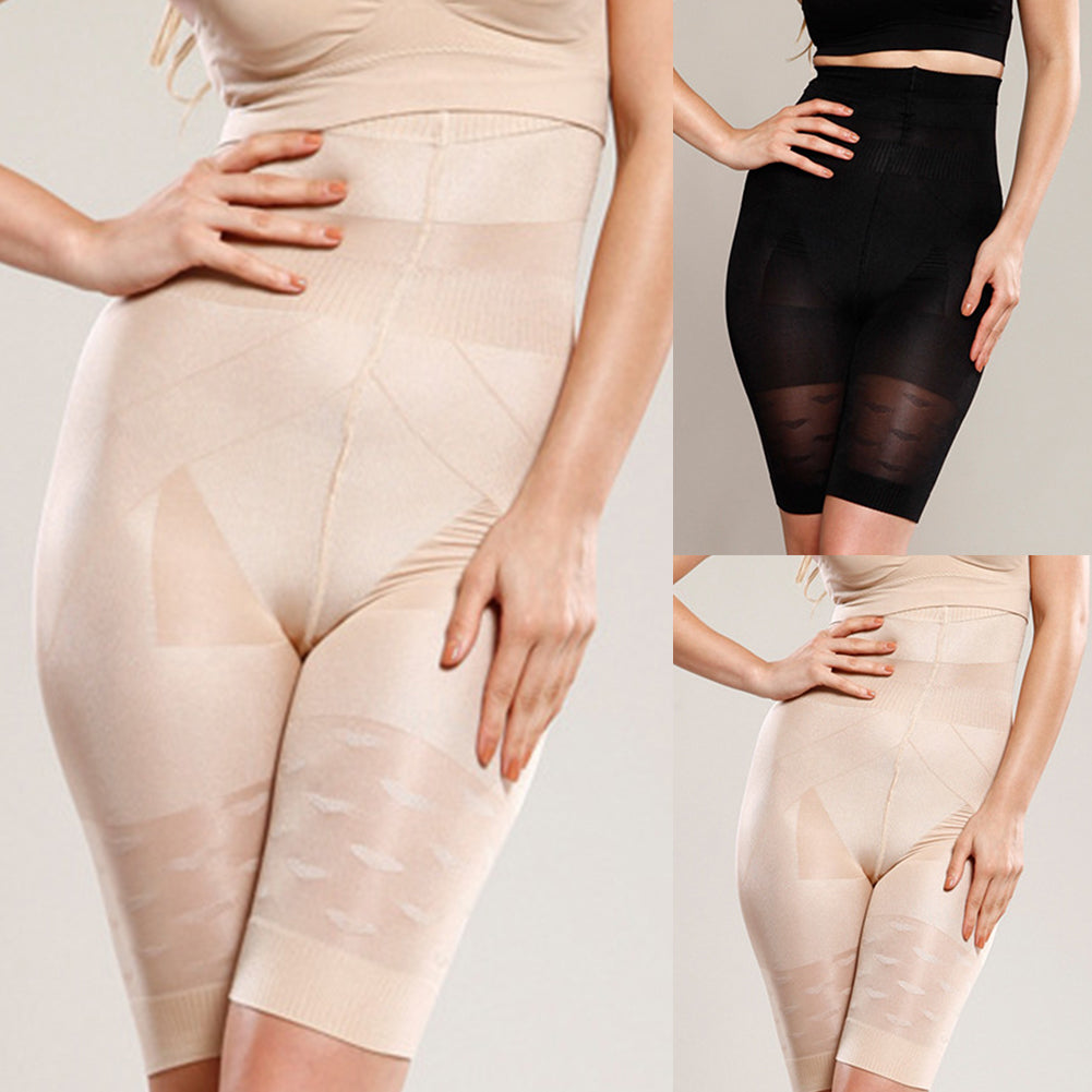 Women Seamless High Waist Shapewear Tummy Control Shorts