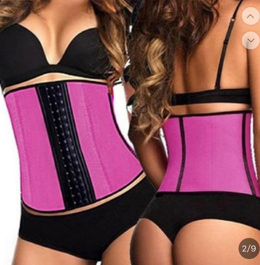 Snatched Waist Trainer Corset – Adjustable Compression Belt