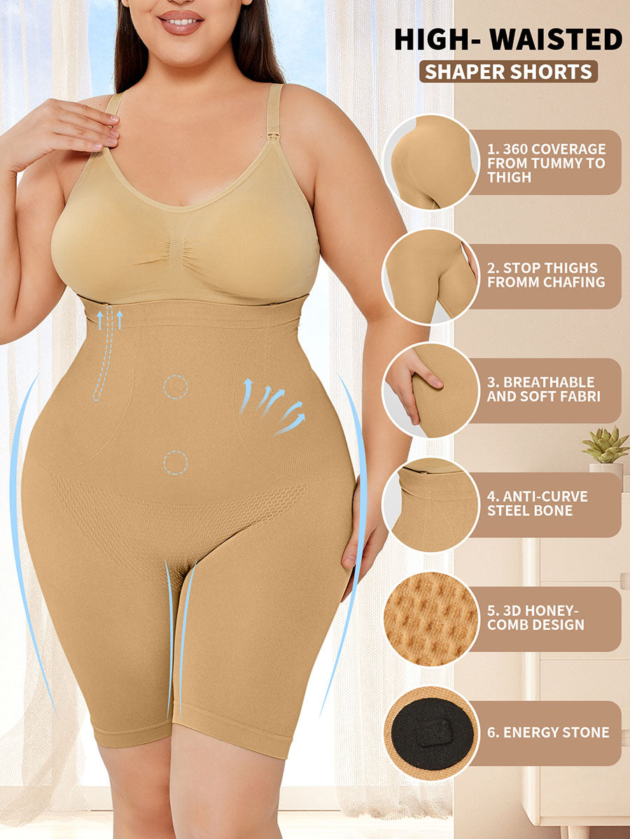 Tummy Control Shapewear Shorts for Women